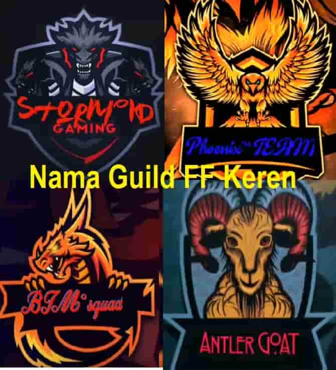 Nama Guild Ff Keren Dan Logo 2020 imggimcrackery