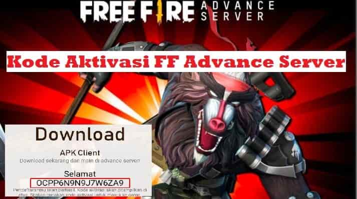 Kode Aktivasi Ff Advance Server Free Fire Aktif Terbaru