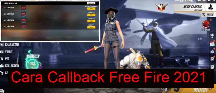 Cara Callback Free Fire
