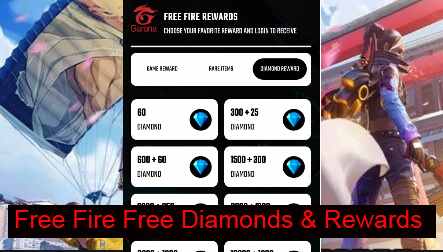 Free Fire Free Diamonds & Rewards