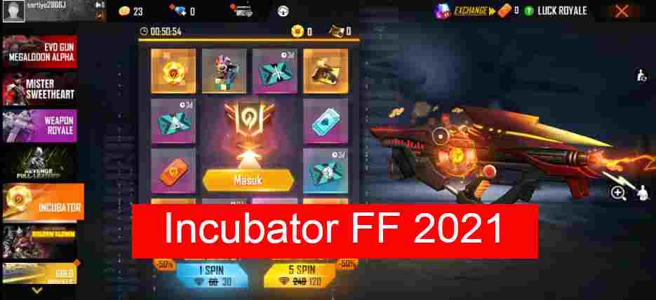 Incubator FF Februari 2021