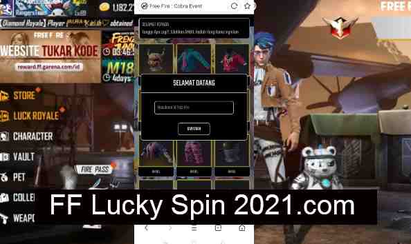 FF Lucky Spin 2021.com