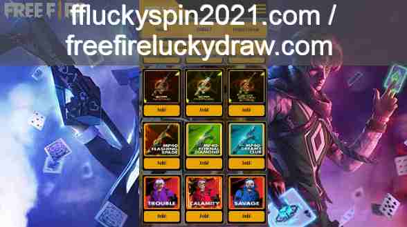 ffluckyspin2021.com freefireluckydraw.com