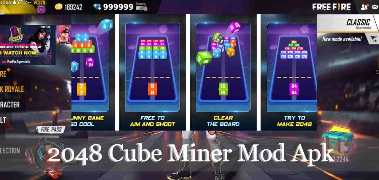 2048 Cube Miner