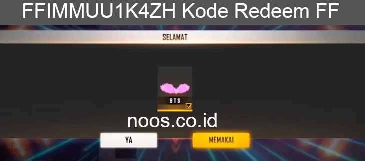 FFIMMUU1K4ZH Kode Redeem FF Bulan Puasa Ramadhan April 2022