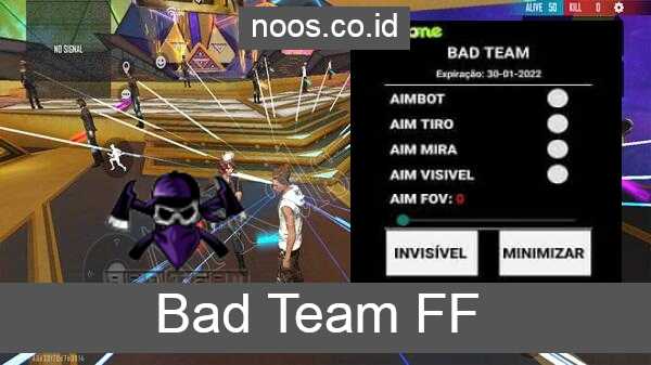 Bad Team FF Mod Apk Cheat Auto Headshot Free Fire