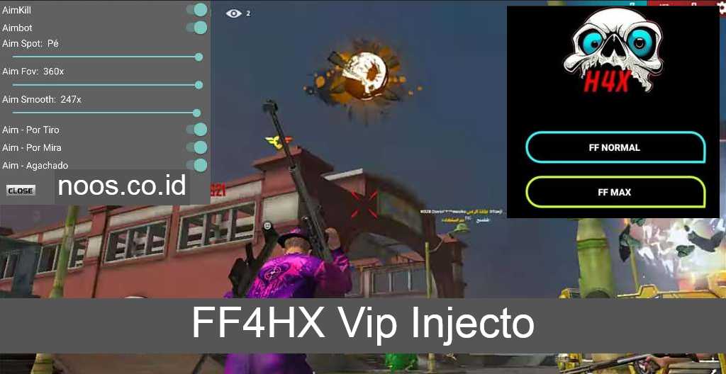FF4HX Vip Injector Apk Download FF4HX FF Mod