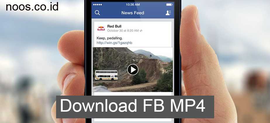 FB MP4 Download Video MP4 Facebook Lebih Mudah