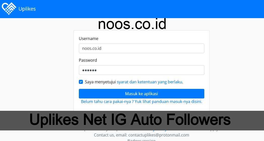Uplikes Net Followers IG Auto Followers Uplikes.net Login